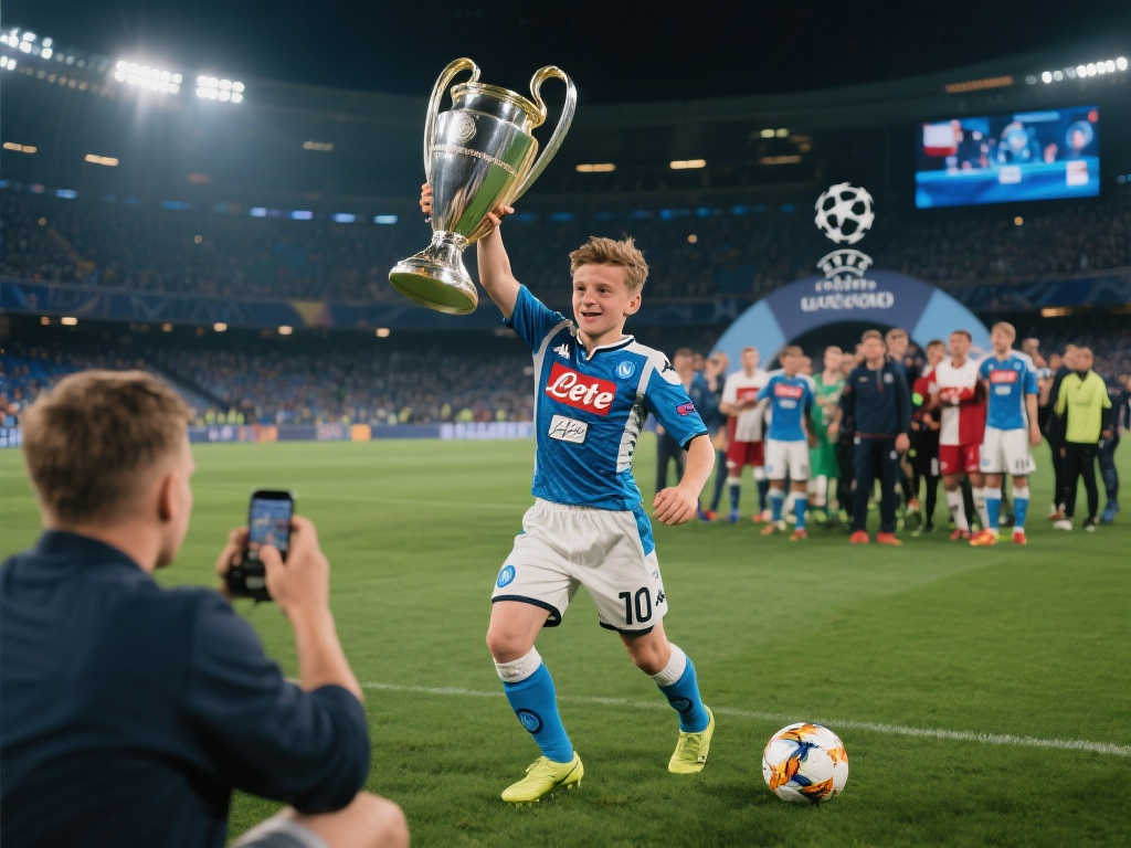 泽林斯基：儿时梦圆欧冠，队友曾战决赛